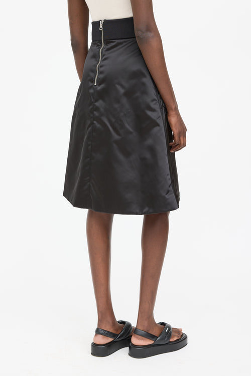 Acne Studios Nylon Pag Bomber Skirt