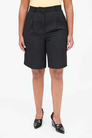 Acne Studios Wool Pleated Short