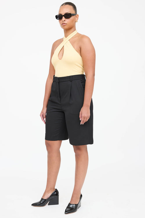 Acne Studios Wool Pleated Short