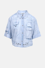 Acne Studios Trompe L'oeil Printed Top