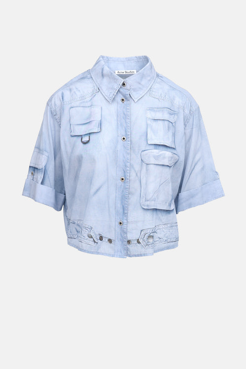 Acne Studios Trompe L'oeil Printed Top