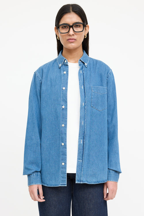 Acne Studios Denim Button Down Shirt