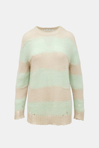 Acne Studios Distressed Striped Sweater