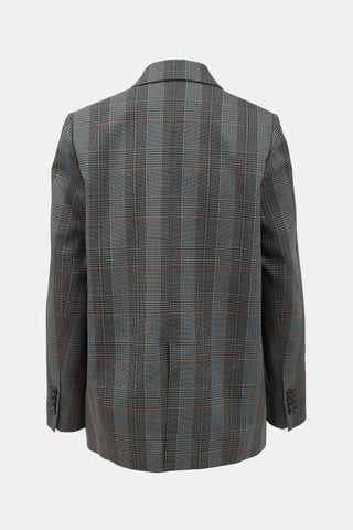 Acne Studios Double Breasted Check Blazer