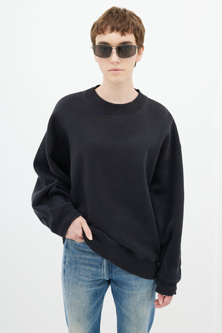 Acne Studios Faded Black Beta Sweatshirt
