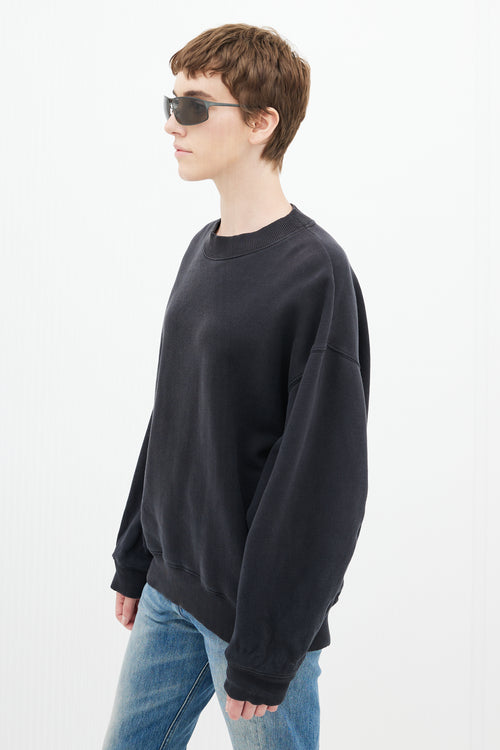 Acne Studios Faded Black Beta Sweatshirt