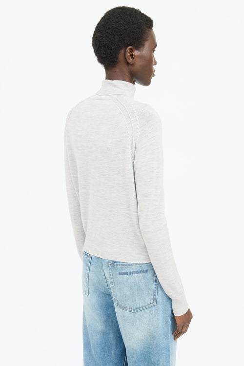 Acne Studios Knit Turtleneck Top
