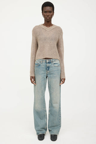 Acne Studios Mohair V-Neck Sweater