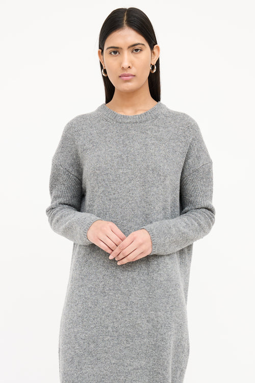Acne Studios Wool Sweater Dress