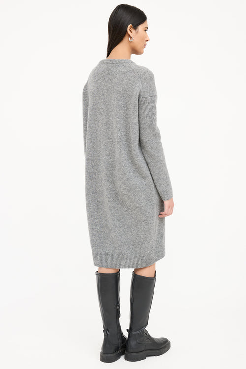 Acne Studios Wool Sweater Dress