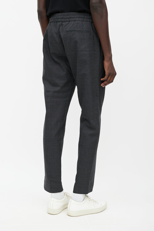 Acne Studios Grey Wool Elastic Trouser