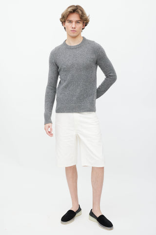 Acne Studios Grey Wool Sweater