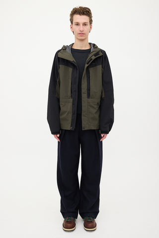 Acne Studios Hooded Colour Block Jacket
