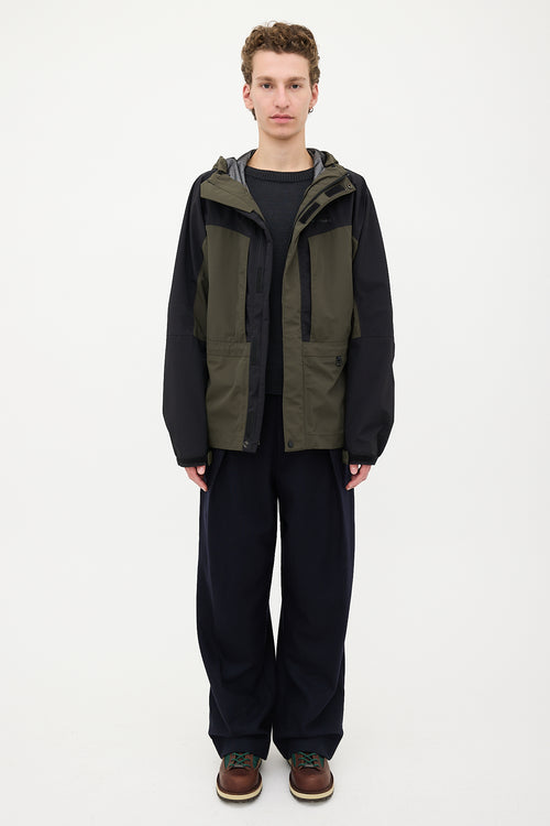Acne Studios Hooded Colour Block Jacket