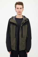 Acne Studios Hooded Colour Block Jacket