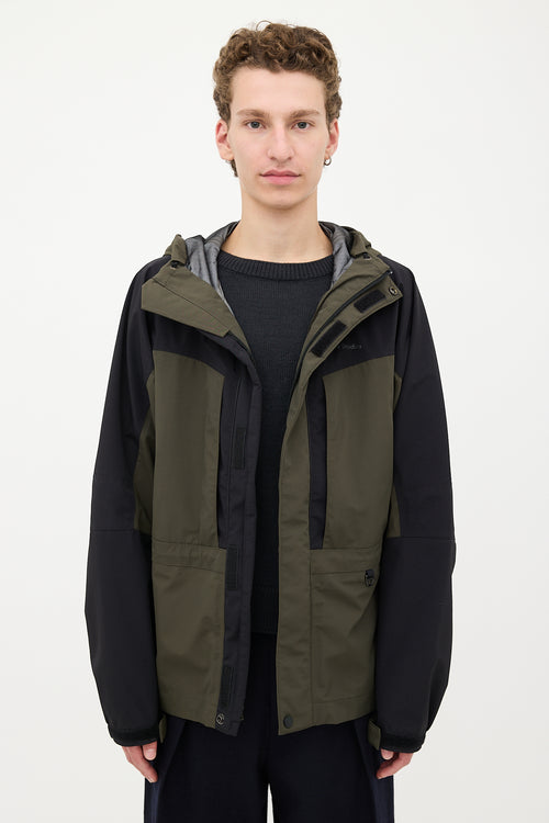 Acne Studios Hooded Colour Block Jacket