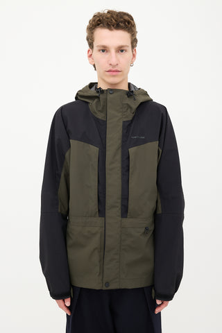 Acne Studios Hooded Colour Block Jacket