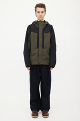 Acne Studios Hooded Colour Block Jacket