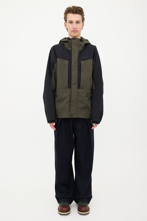 Acne Studios Hooded Colour Block Jacket
