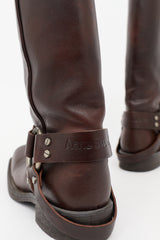 Acne Studios Leather Biker Boot