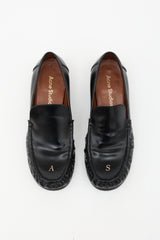 Acne Studios Leather Logo Loafer