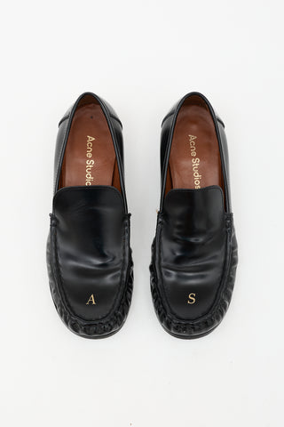 Acne Studios Leather Logo Loafer