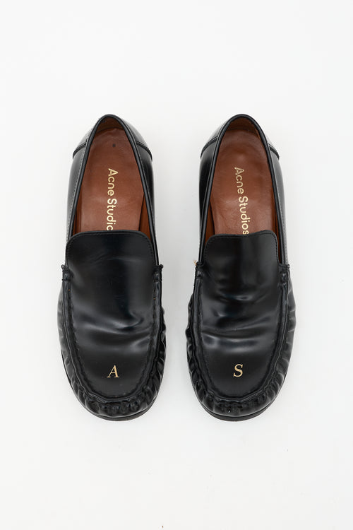 Acne Studios Leather Logo Loafer