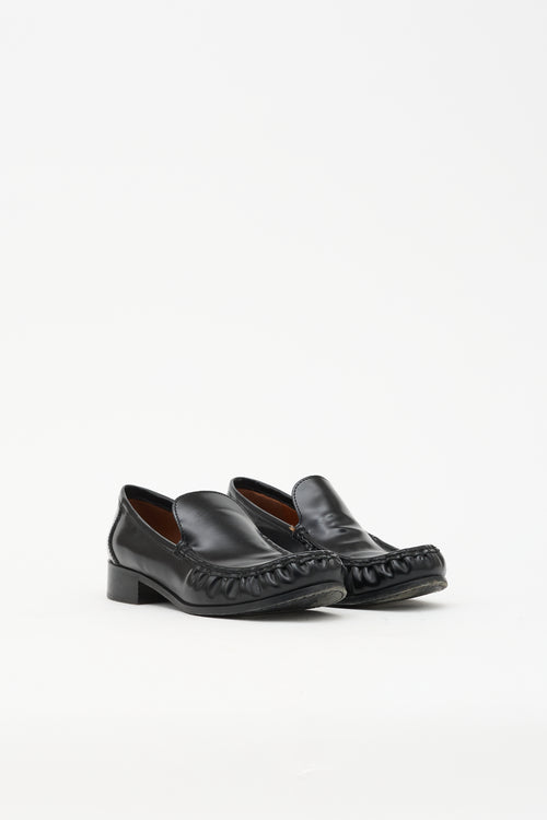 Acne Studios Leather Logo Loafer