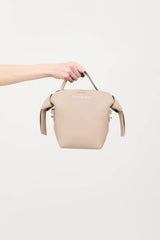 Acne Studios Leather Musubi Knotted Shoulder Bag