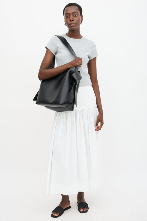 Acne Studios Leather Musubi Midi Bag
