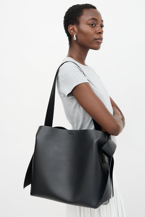 Acne Studios Leather Musubi Midi Bag