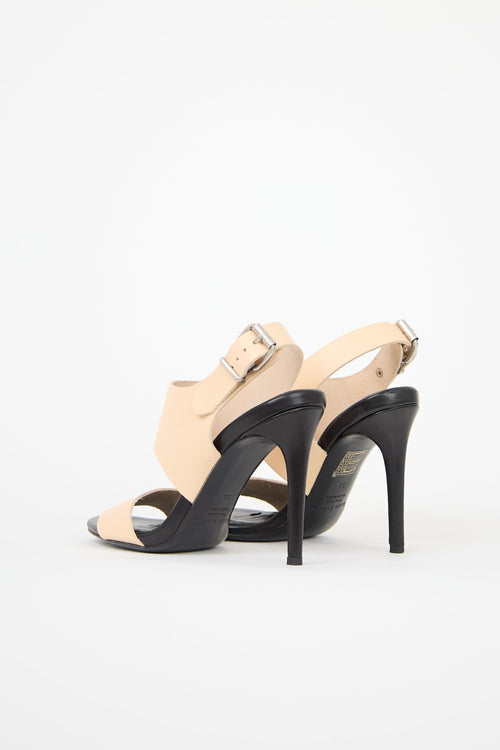 Acne Studios Leather Tillie Slingback] Heel