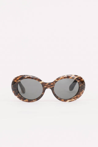 Acne Studios Leopard Print Sunglasses