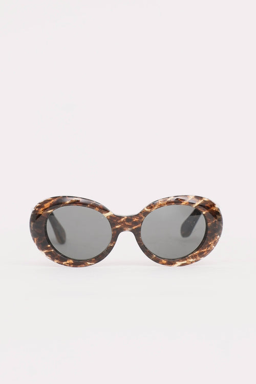 Acne Studios 17A152 Oval Sunglasses