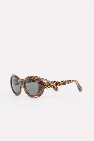Acne Studios Leopard Print Sunglasses