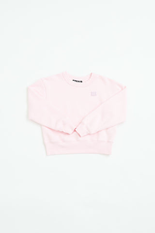 Acne Studios Kids Face Logo Cotton Co-Ord Set