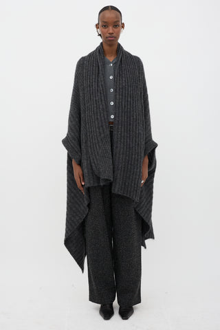 Acne Studios Mohair Alan Drape Cardigan