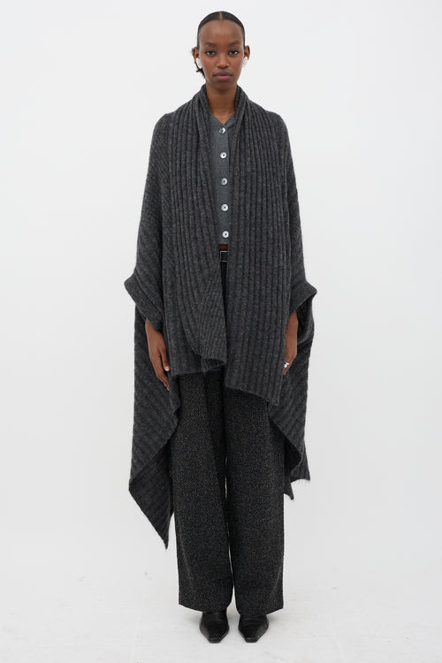 Acne Studios Mohair Alan Drape Cardigan