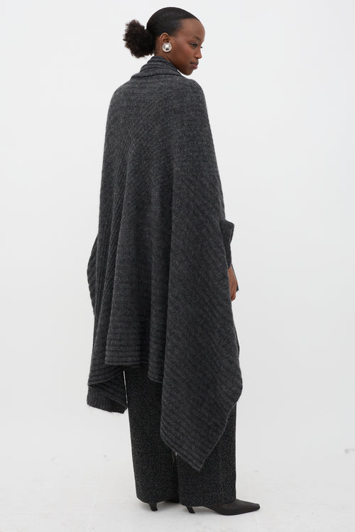 Acne Studios Mohair Alan Drape Cardigan
