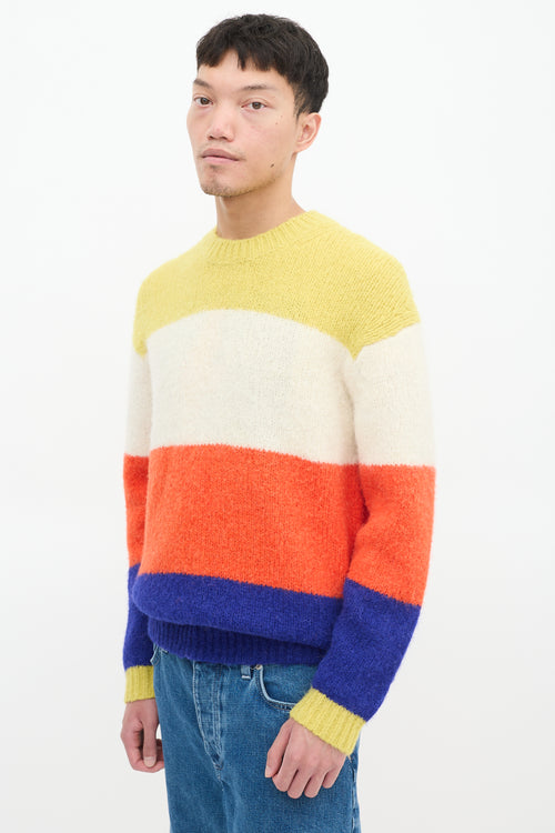 Acne Studios Multicolour Wool Colourblock Sweater