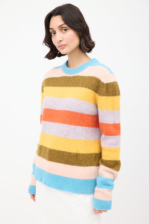 Acne Studios Multicolour Wool Kai Striped Sweater