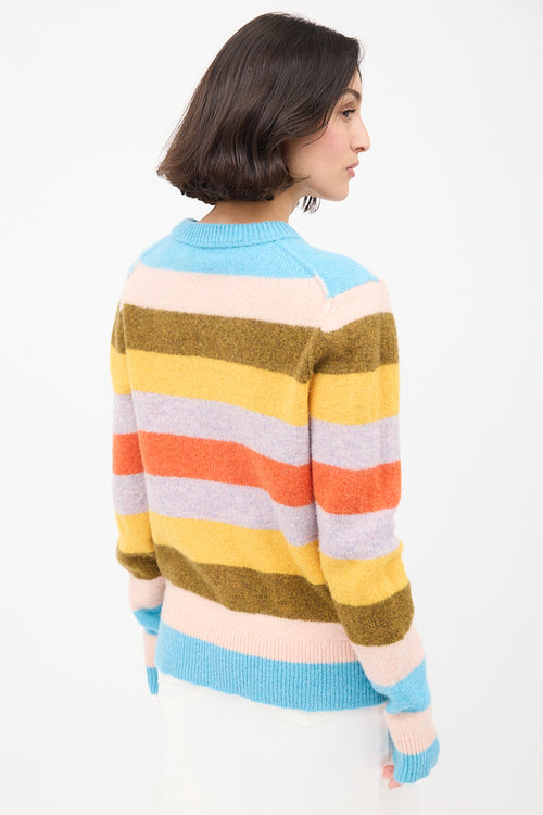 Acne Studios Multicolour Wool Kai Striped Sweater