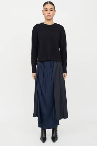 Acne Studios Pleated Panelled Skirt