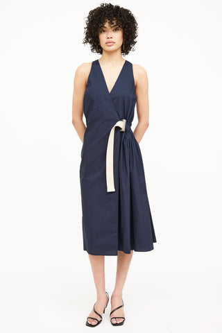 Acne Studios Belted Wrap Dress