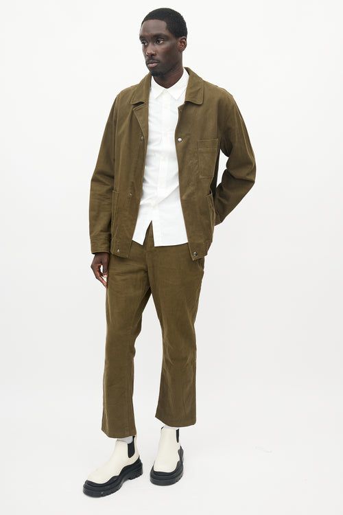 Acne Studios Olive Chore Co-Ord Set