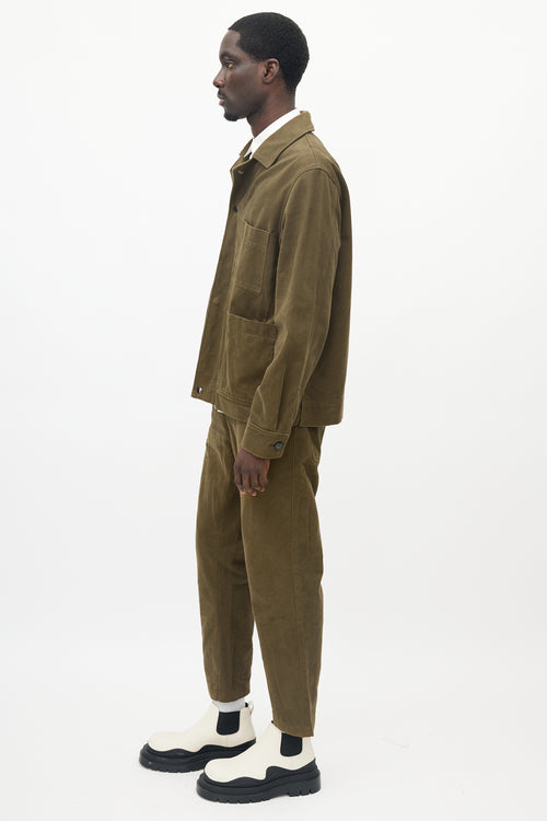 Acne Studios Olive Chore Co-Ord Set