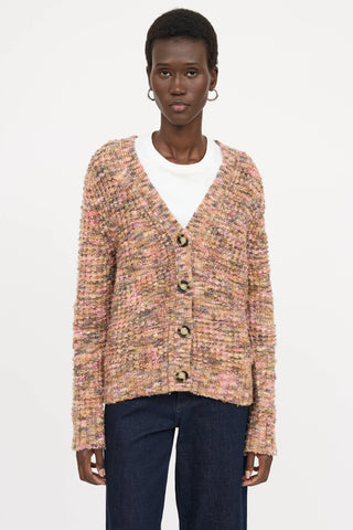 Acne StudiosSpace Dyed Knit Wool Cardigan