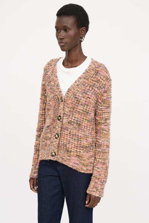 Acne StudiosSpace Dyed Knit Wool Cardigan