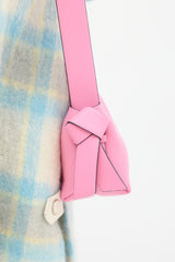 Acne Studios Pink Leather Musubi Mini Bucket Bag
