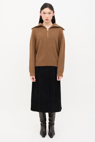 Acne Studios Quarter Zip Sailor Sweater